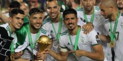 تشكيلة المنتخب الجزائري المشاركة في كأس الامم الافريقية 2022 دفاعا عن اللقب