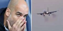 جوارديولا يروي كواليس الرعب فى طائرة مانشستر سيتي وسبب الهبوط الاضطراري فى ليفربول