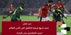 فرصة جديدة: مصر تمتلك فرصة جديدة للتأهل لكأس العالم حال استبعاد إيران