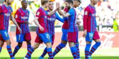معلق مباراة برشلونة امام آينتراخت الخميس 7-4-2022 في الدوري الأوروبي
