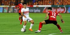 انتهاء الشوط الأول من مباراة القمة بالتعادل السلبي بين الأهلى والزمالك في الدوري المصري