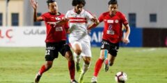 مروان محسن يحرز هدف التعادل أمام الزمالك في الدقيقة 24 من عمر المباراة