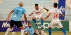 معلق مباراة الزمالك وغزل المحلة 24 يناير 2023 في الدوري المصري