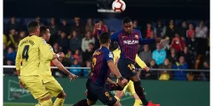 قمة مثيرة في الدوري الإسباني: فياريال يواجه برشلونة في مباراة حاسمة على ملعب لاسيراميكا