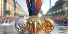 معرض فى باريس يروي قصة ميداليات الأولمبياد