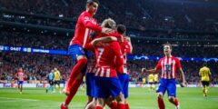 أتلتيكو مدريد ينجز نصف الهامة امام دورتموند بدوري أبطال أوروبا