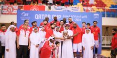 winwin يواكب تتويج العربي ببطولة كاس قطر لكرة السلة